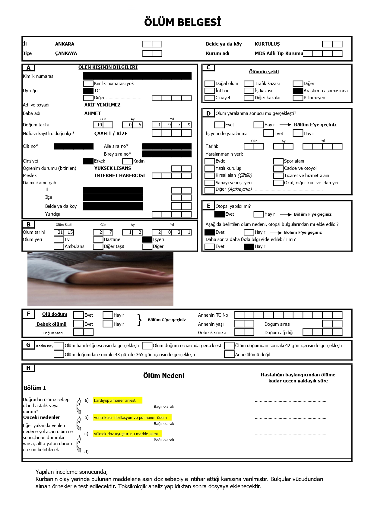 Youtuber ölüm Belgesi̇ Detectism